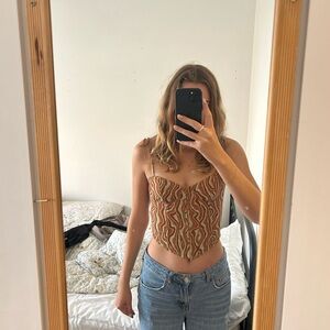 Urban outfitters vintage corset top